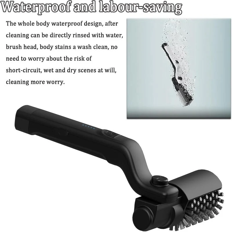 Outdoor Grill Brush Stainless Steel Electric Brass Bristles - Image 4